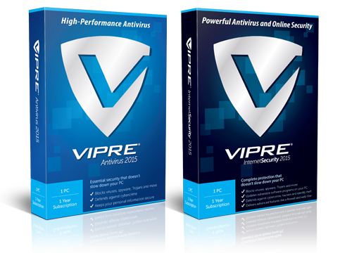 VIPRE Internet Security 2015 a VIPRE Antivirus 2015 VIPRE Internet Security 2015 a VIPRE Antivirus 2015